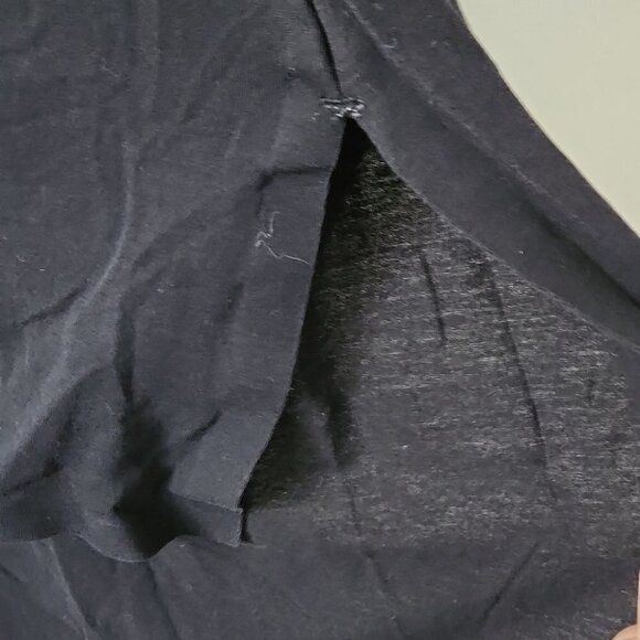 COS | Hi lo tunic top black sz XS - Picture 5 of 5